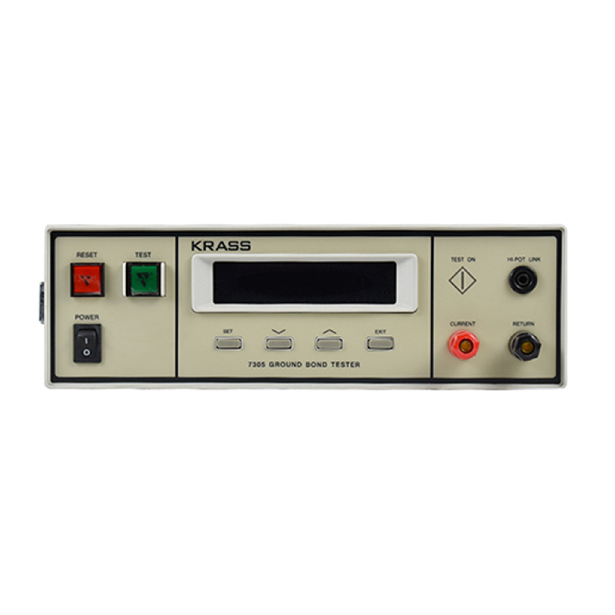 7305 Program controlled grounding resistance tester